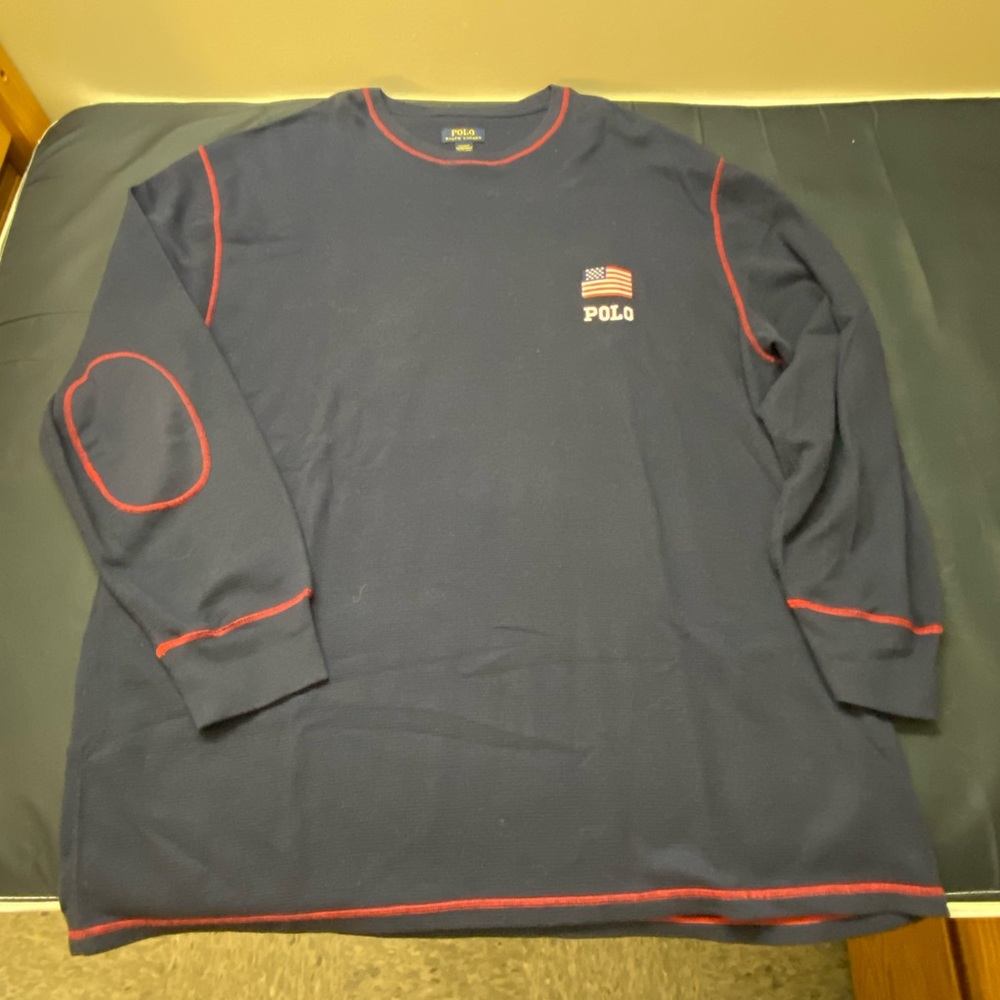 Vintage Ralph Lauren Polo Dark Blue Sleepwear Size 4XL